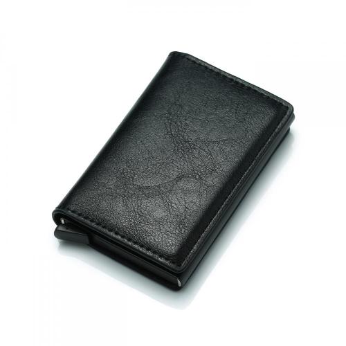 Custom Crazy Horse Wallet for Men Bifold Genuine Leather Wallets Vintage Bag Gift Western Handmade Unisex OEM Box Bulk Style PCS