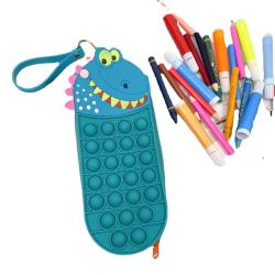 NHC0059 Rodent Pioneer Pen Bag Silicone Decompression Pen Box Multifunctional Student Stationery Box Creative Cute Cartoon