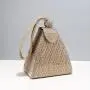 New Diamond Inlaid Dinner Bag Portable Fashion Personalized Triangle Small Bag