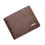 Men's Casual Short Leather Wallet Waterproof with Open Closure Wholesale Stock for Cross-Border Business