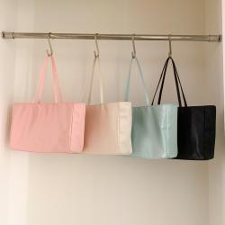 Korean Summer Nylon Shoulder Bag Wholesale High Quality Fashion Simple Silk Satin Handbag Large Capacity Women's Tote Hand Bag