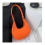 Wholesale low price women's handbag One shoulder underarm bag foreign style casual underarm bag simple saddle bag