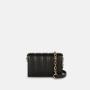 Custom Private Label Bags High Quality Small Size Trendy Ladies Luxury Shoulder Padded Stripe Embossed Woman Shoulder Bags