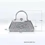 Lady Evening Handbags Designer Fashion Luxury Crystal Evening Purse Elegant Rhinestone Party Clutch sac tendance 2024