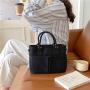 Large Multiple Pockets Shoulder Bags Ladies Large Capacity Women'S Messenger Bags Square Crossbody Canvas Tote Bag