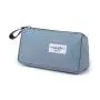 Gelory Primary And Secondary School Student Stationery Storage Bag Zipper Solid Color Pencil Pouch