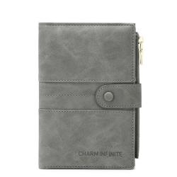 ZF222 PU Document Bag RFID Travel Passport Jacket Wallet Long Anti-theft Swipe Card Bag Multifunctional Waterproof Handheld Bag