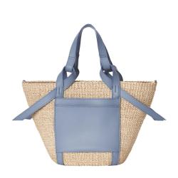 2024  Shoulder Tote Bags Wholesale Fashion PU Leather Computer Summer Beach Lady Woven Women HandbagsTote For Women