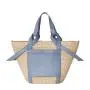 2024  Shoulder Tote Bags Wholesale Fashion PU Leather Computer Summer Beach Lady Woven Women HandbagsTote For Women