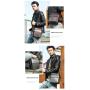 2024 New Fashion Wholesale PU Leather Messenger Bag For Men Office Business Briefcase Men shoulder bags