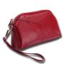 Good quality genuine leather women's change bag small clutch bag leather wallet for ladies carteras para mujer