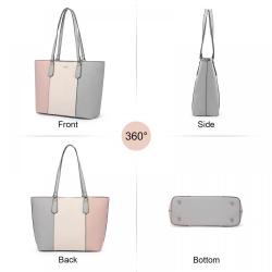 LOVEVOOK women handbags carrier bag women large designer elegant shoulder bag handle bag set 3pieces set handbags