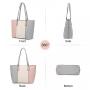 LOVEVOOK women handbags carrier bag women large designer elegant shoulder bag handle bag set 3pieces set handbags