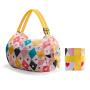 SN066 Lifestyle Reusable Grocery Bags Portable Shopping Bags Foldable Washable Shopping Handbag Large Capacity Storage Bag