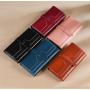 ZWY264 Wholesale Women RFID Multi-color Long Wallet Genuine Leather Lightweight Multi-Card Money Clip Daily Utility Card Pack