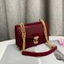 2023 Fashion Casual Women's Bag Crocodile Pattern High Texture Pu Lock Small Square Bag Trend One Shoulder Messenger Bag