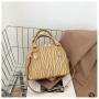 Pleated Handbags Fashion Pure Color Handbag For Women Luxury Small And Square Woman Bags Shoulder Bag