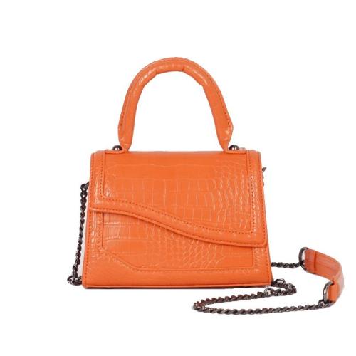 2024 Custom Logo Crocodile PU Leather Mini Bag Handbag For Women Ladies Fashion
