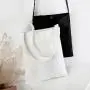 Factory Wholesale Cotton Mini Canvas Bag with Small Shoulder Sling and Magnetic Buckle for Girls in Stock