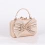 Small Square With Sequins Bow Tie Clutch Bag Evening Bags Set Auger Evening Luxury Bag