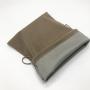 Custom Screen Emboss Printed Velvet Shoe Gift Drawstring Pouch Super Soft Shoe Dust Packaging Pouch Bag