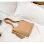 Wholesale pu solid color women bucket bag ladies shoulder crossbody handbags leather hand bags