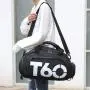 LX065 Lightweight Sports Bag for Women Men Duffle Bag with Shoes Compartment and Adjustable Strap Foldable Travel Duffel Bags