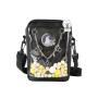 2021 designer crossbody ita bag insert custom clear pvc small ita bag with pin display