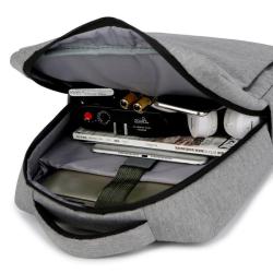 Waterproof Large Capacity Laptop Bag with USB 17-Inch Business Gift Backpack Unisex Zipper Closure Custom Logo Wholesale