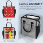 Gelory Large Insulated Lunch Bags Travel Picnic Work School Leakproof Thermal Cooler Tote Lunch Bag for Women Men