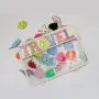 RTS Stock Cute Rainbow Plane Lightning Bolt Anchor Letter Embroidery Patches Glitter Chenille Patches