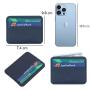 Popular Men Customized Personalized Genuine Leather Wallets Multifunctional Short Card Holder RFID Blocking Bifold Card Holder