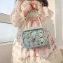 Low Moq Custom Ita Bag With Clear Window Pu Leather Ita Bag Insert For Pin Display