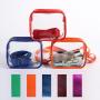 Wholesale Multi-colors Transparent Purse Black Women Girls Game Day Messenger Clear Bag Stadium Approved Bag Clear Crossbody Bag