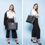 LOVEVOOK 2022 Fashion PU Leather Laptop Handbag for Ladies Large 15.6 inch Office Shoulder Briefcase Women's Laptop Tote Bags