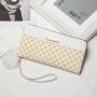 New Product Women's Coin Purse 2024 New Diamond Embroidery Pu Leather with Fur Ball Wallet Small Card Case Casual Clutch Bag