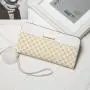 New Product Women's Coin Purse 2024 New Diamond Embroidery Pu Leather with Fur Ball Wallet Small Card Case Casual Clutch Bag