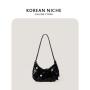 Low Price Dacron Zipper Handbag Shoulder Shopping Tote Bag With Design Shopping Bags Women Shoulder
