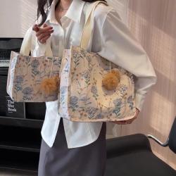 High School Class Large Capacity Tote Bag Female Fashion Shopping Bag Instagram Shoulder Tote Bag