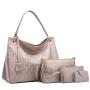 New Women'S Bag With Four-Piece Set Of Large Capacity Bag Tassel Hand Bill Shoulder Bag