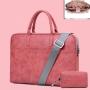 New Trend Women's Briefcase Laptop Bag Waterproof Messenger Bag with Crossbody Design PU Leather Cover With Big Discount