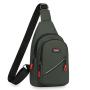 ZR561 Hot Selling Chest Bag Men New Waterproof Shoulder Bag Sports Travel Crossbody Bag Leisure Solid Color Oxford Cloth Satchel