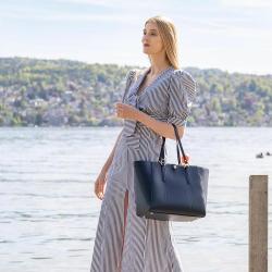 No minimum handbag set luxury 2021 large bag mini bag set custom design women luxury famous brands tote bag