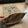 Natural Jute Burlap Drawstring Bag Burlap Grain Coffee Beans Corn Packaging Bag