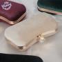 New Velvet Gilded Retro Party Handbag Evening Bags for Women Wedding Bag Celebrity Solid Color Qipao Dress Bag Lock Buckle