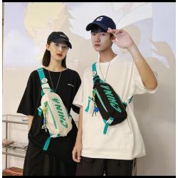 ZR667 Unisex Chest Bag Waterproof Shoulder Bag Sports Travel Crossbody Leisure Nylon Business High Quality Bag Print logo