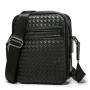 KBW454 Men Bag New Casual Woven Single Shoulder Crossbody Bag PU Business Youth Vertical Men Shoulder Bag Wholesale