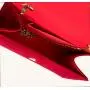 ZR327 2023 New Premium Women's Red Velvet Wedding Handbag with Diamond Bridal Bag Wedding Party Bag