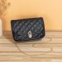 2024 Trendy Embroidered Women's Handbag Fashionable Small Square Cross Border Shoulder Bag Wholesale Small Square Bag for Ladies
