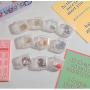 SN025 Mini Jewelry Storage Box Transparent Small Square Pill Storage Container Storage Box for Jewelry Earplug Battery